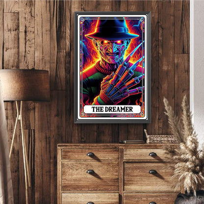 Horror Tarot Cards - Full Round Drill Diamond Painting 40*60CM