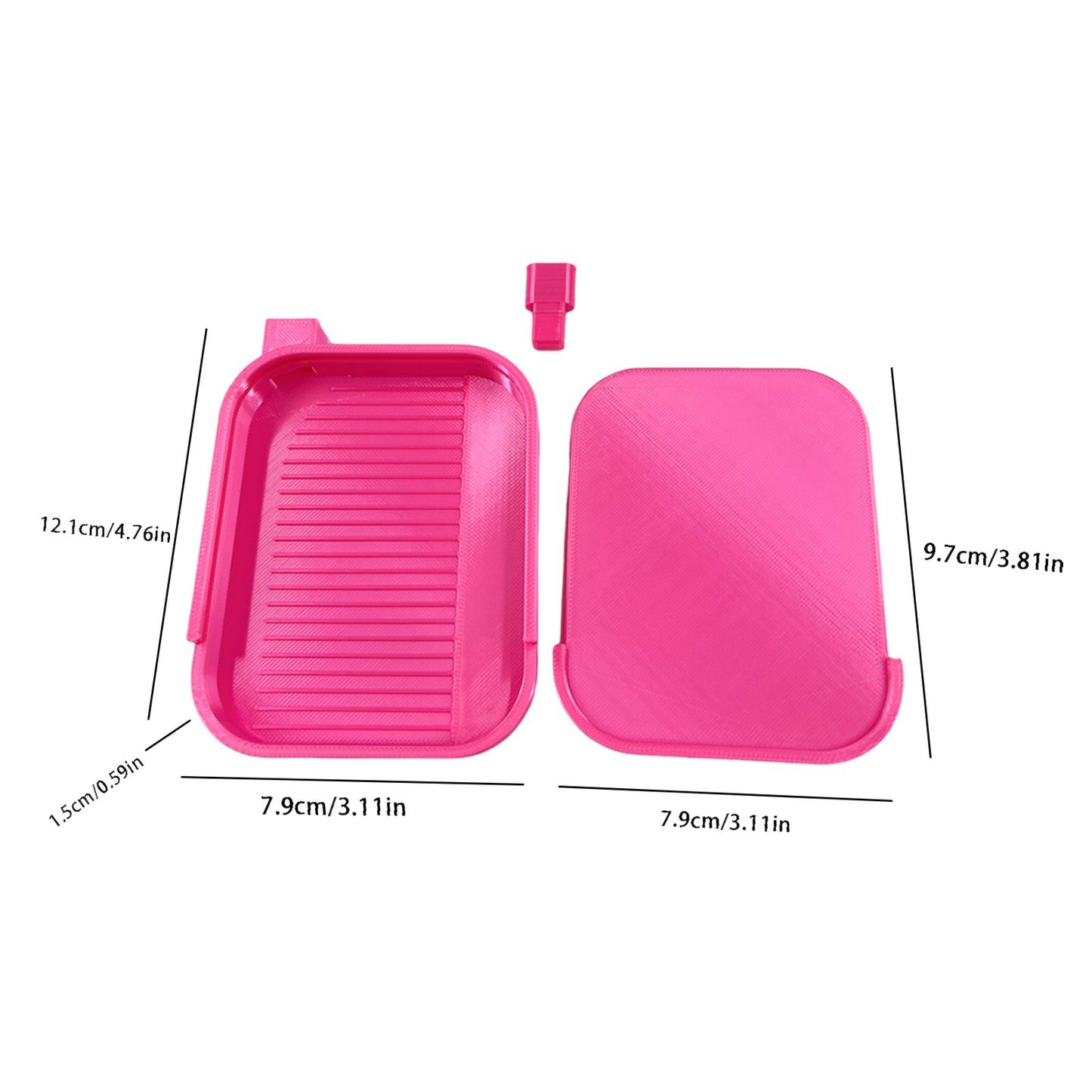 Diamond Painting Tray Organizer Diamond Art Tray for DIY Crafts (Rose Red)