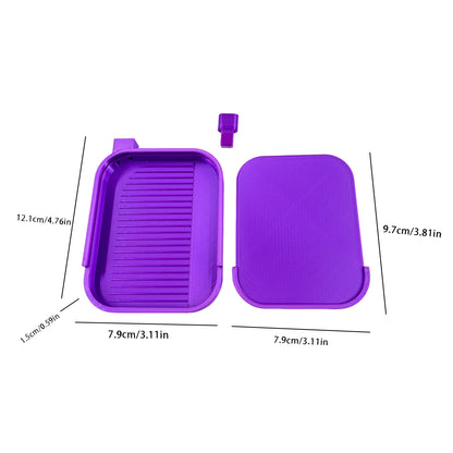 Diamond Painting Tray Organizer Diamond Art Tray for DIY Crafts (Purple)