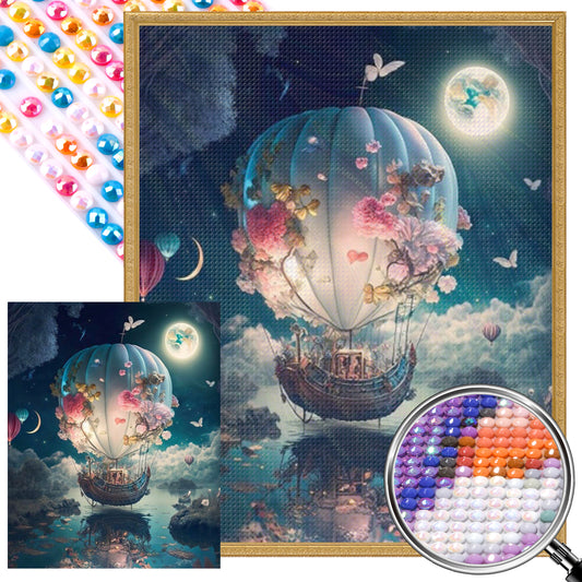 Abstract Series - Partial AB Full Round Drill Diamond Painting 40*50CM