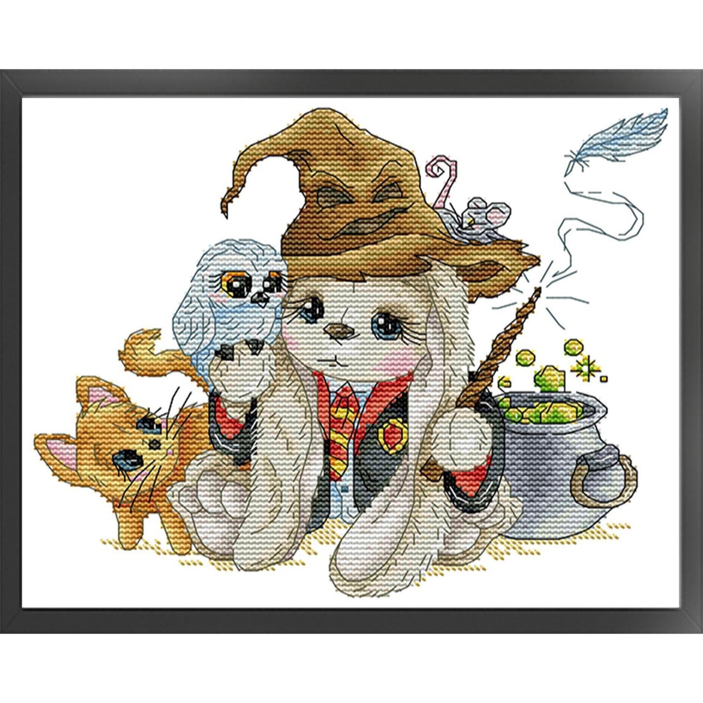 Rabbit - Harry Potter - 14CT Stamped Cross Stitch 27*22CM (Joy Sunday)