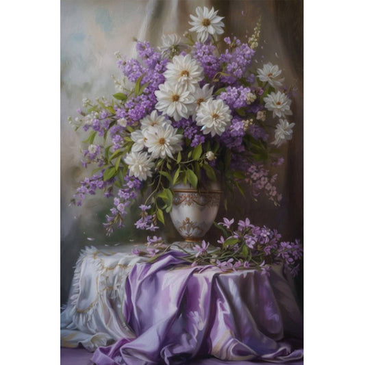 Vase - Full Round Drill Diamond Painting 40*60CM