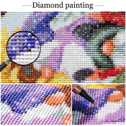 Girl - Partial AB Full Round Drill Diamond Painting 40*50CM