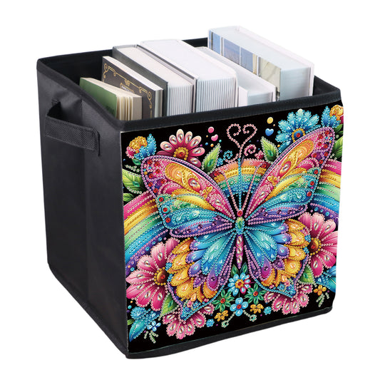 Foldable Diamond Painting Storage Bin Butterfly Storage Box Diamond Painting Kit