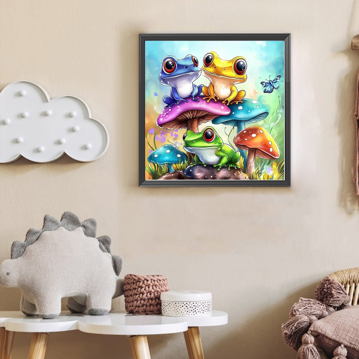 Frog - Full Round Drill Diamond Painting 30*30CM