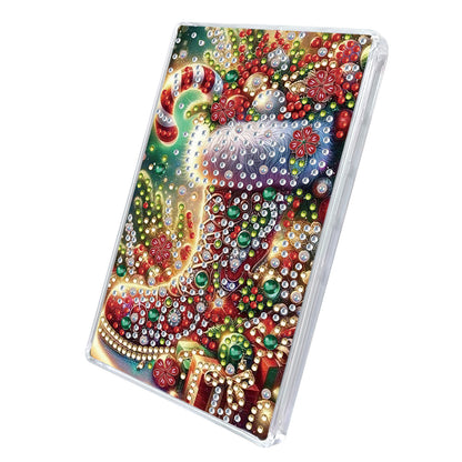 2pcs DIY 5D Diamond Painting Acrylic Jewelry Box Kit Gift for Adults (Tree Sock)