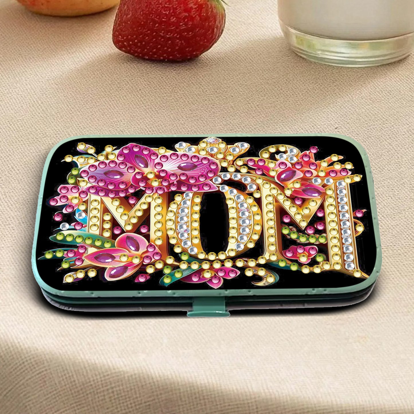 Mom Theme Diamond Painting Nail Art Bag Set Includes 7 Professional Tools