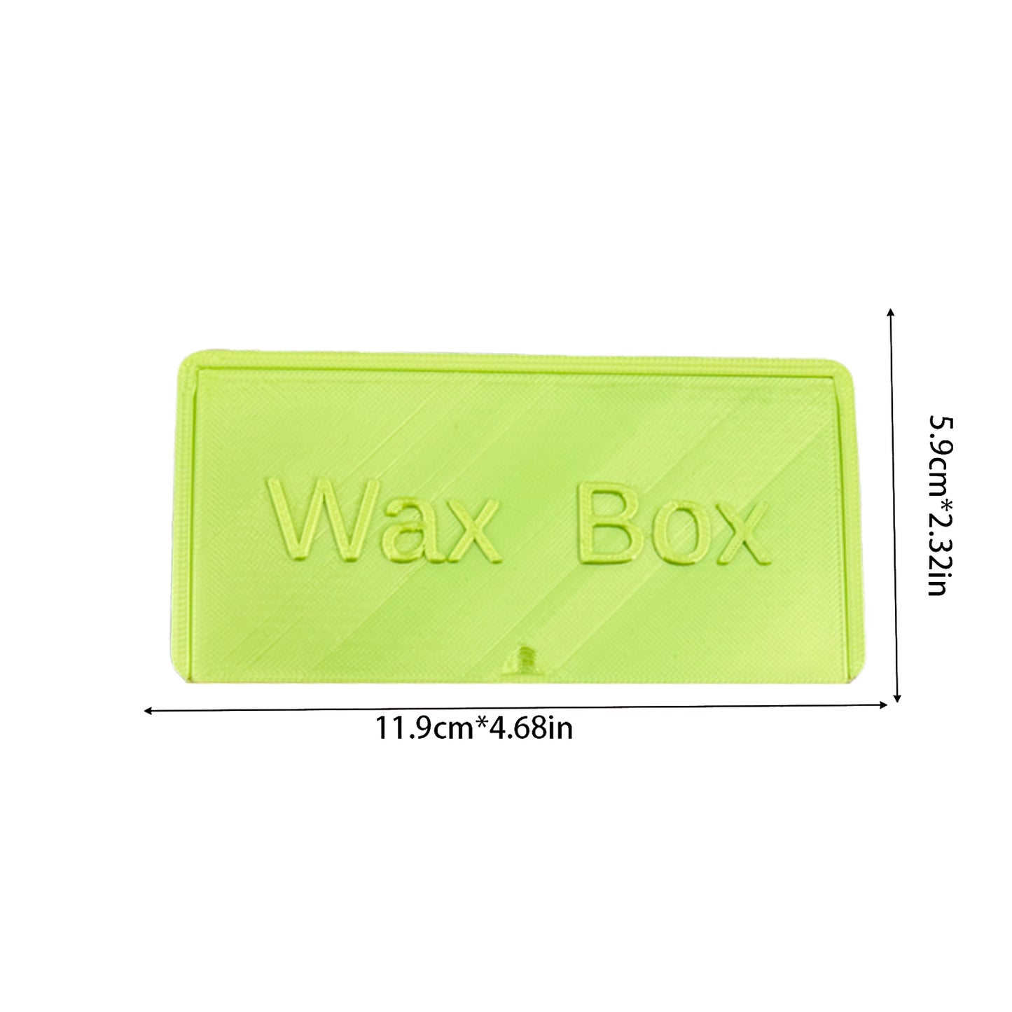 Diamond Painting Wax Box Storage Case Diamond Art Tool Organizer (Light Green)