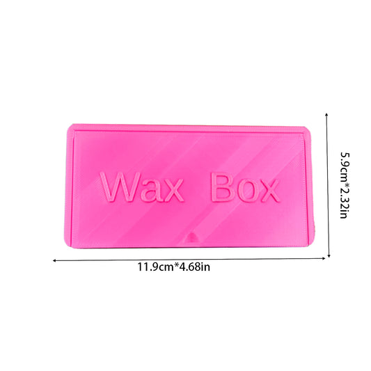 Diamond Painting Wax Box Storage Case Diamond Art Tool Organizer (Rose Red)