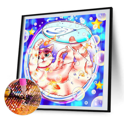 Kitten - Partial AB Full Round Drill Diamond Painting 40*40CM