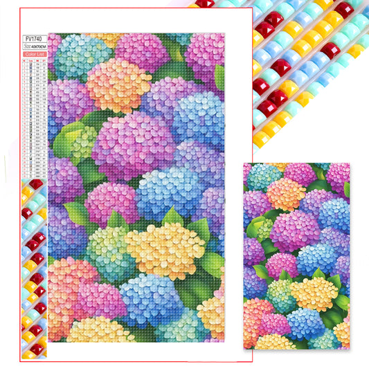 Hydrangea - Full Square Drill Diamond Painting 40*70CM
