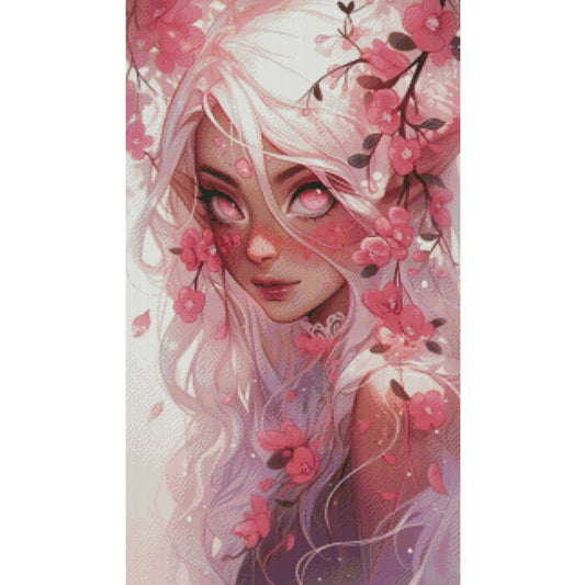 Girl - Partial AB Full Round Drill Diamond Painting 40*70CM