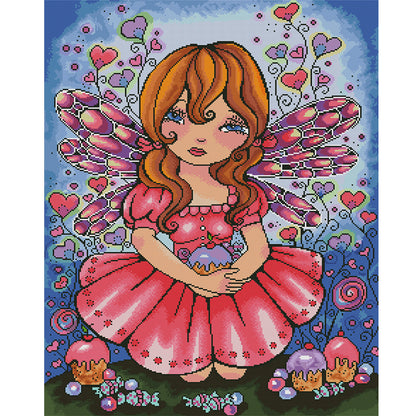Little Girl - Full Round Drill Diamond Painting 40*50CM
