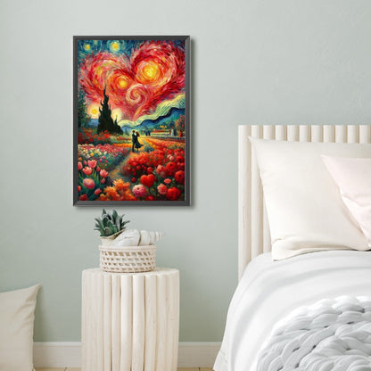 Sea Of ??Flowers - Full Round Drill Diamond Painting 40*60CM