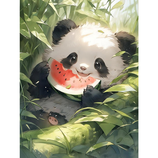 Panda - Full Round Drill Diamond Painting 30*40CM