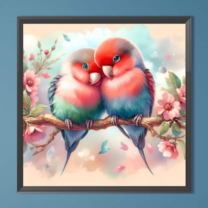 Flowers And Birds - Full Round Drill Diamond Painting 30*30CM