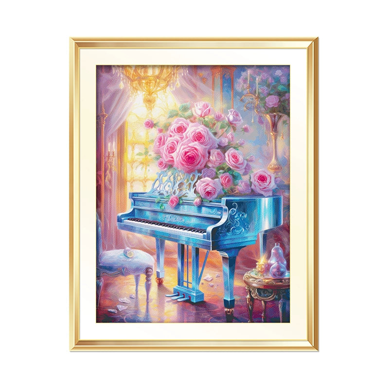 Harmonious Melody - Stamped Cross Stitch 74*93CM (Egyptian cotton)(KS Brand)