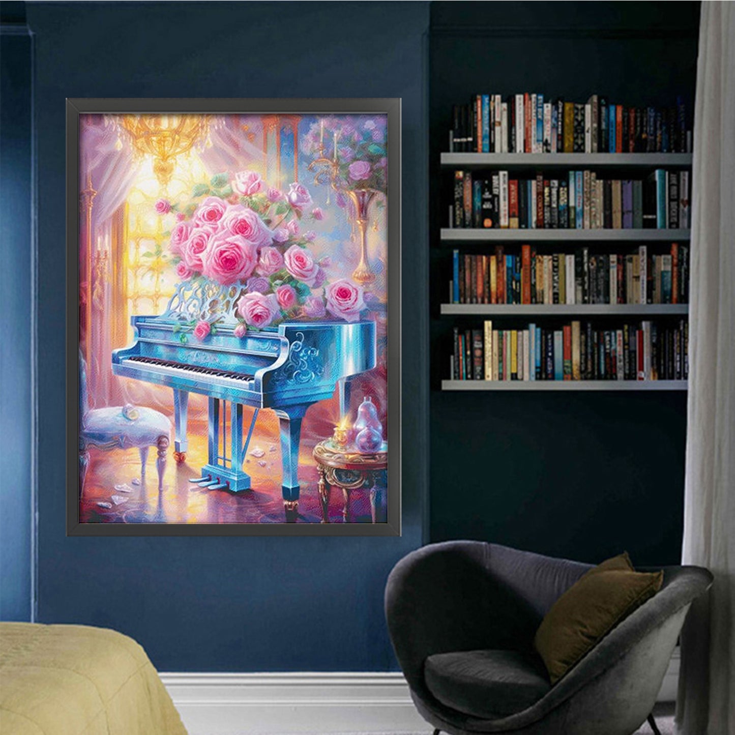 Harmonious Melody - Stamped Cross Stitch 74*93CM (Egyptian cotton)(KS Brand)