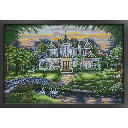 Estate - 14CT Stamped Cross Stitch 78*54CM (Joy Sunday)