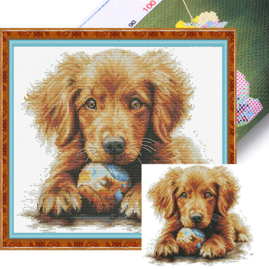 My Ball - 14CT Stamped Cross Stitch 33*29CM(Joy Sunday)