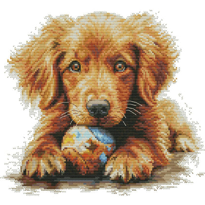 My Ball - 14CT Stamped Cross Stitch 33*29CM(Joy Sunday)