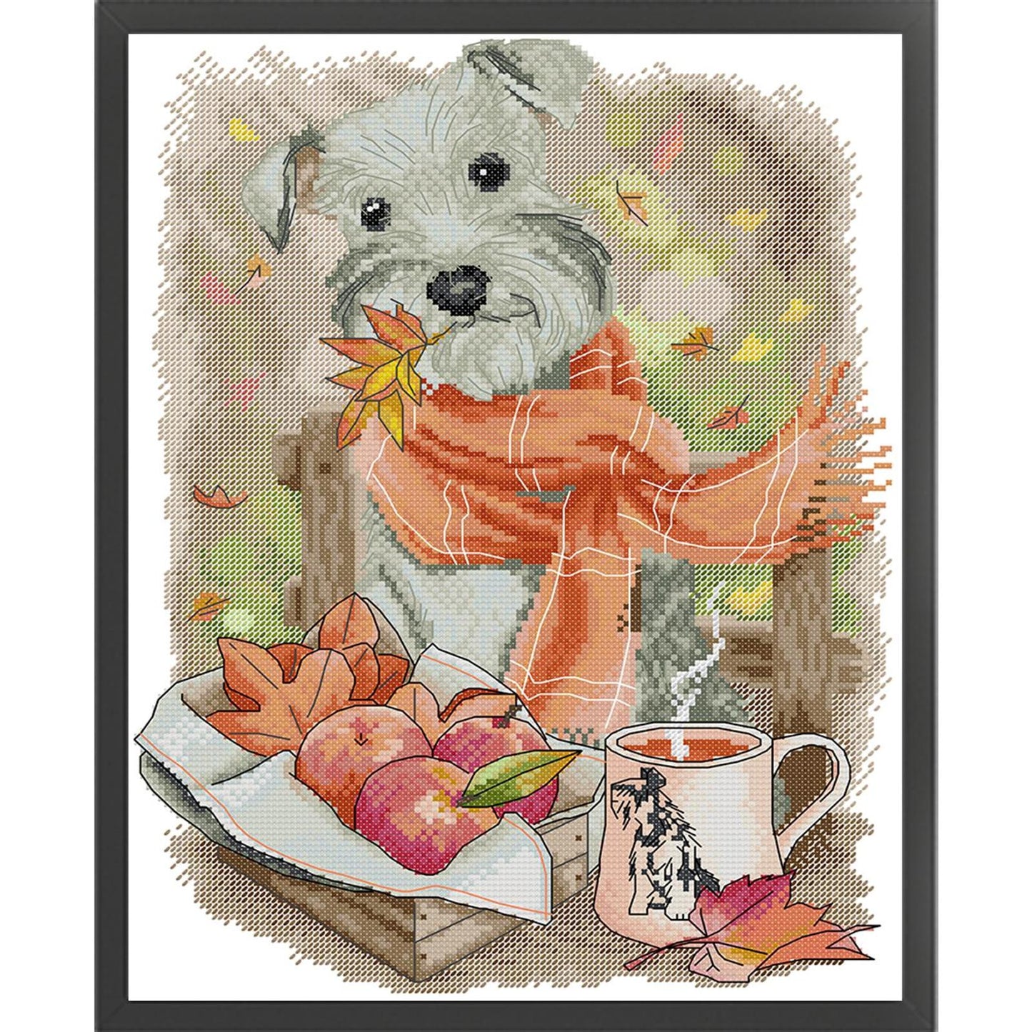 Schinagi - 14CT Stamped Cross Stitch 31*38CM(Joy Sunday)