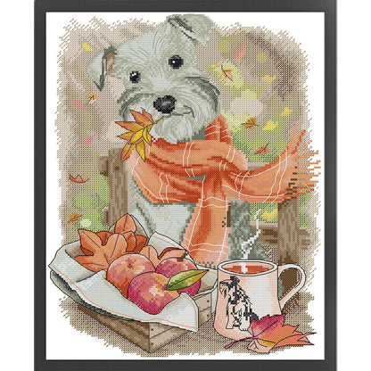 Schinagi - 14CT Stamped Cross Stitch 31*38CM(Joy Sunday)