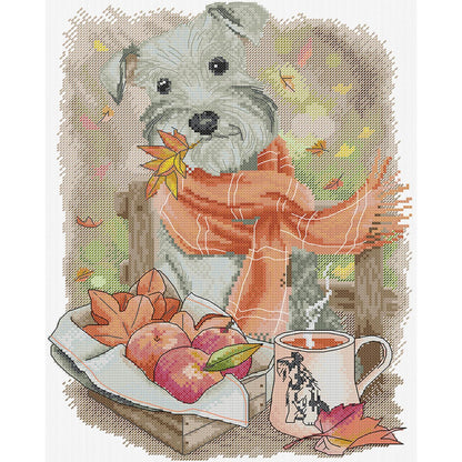 Schinagi - 14CT Stamped Cross Stitch 31*38CM(Joy Sunday)