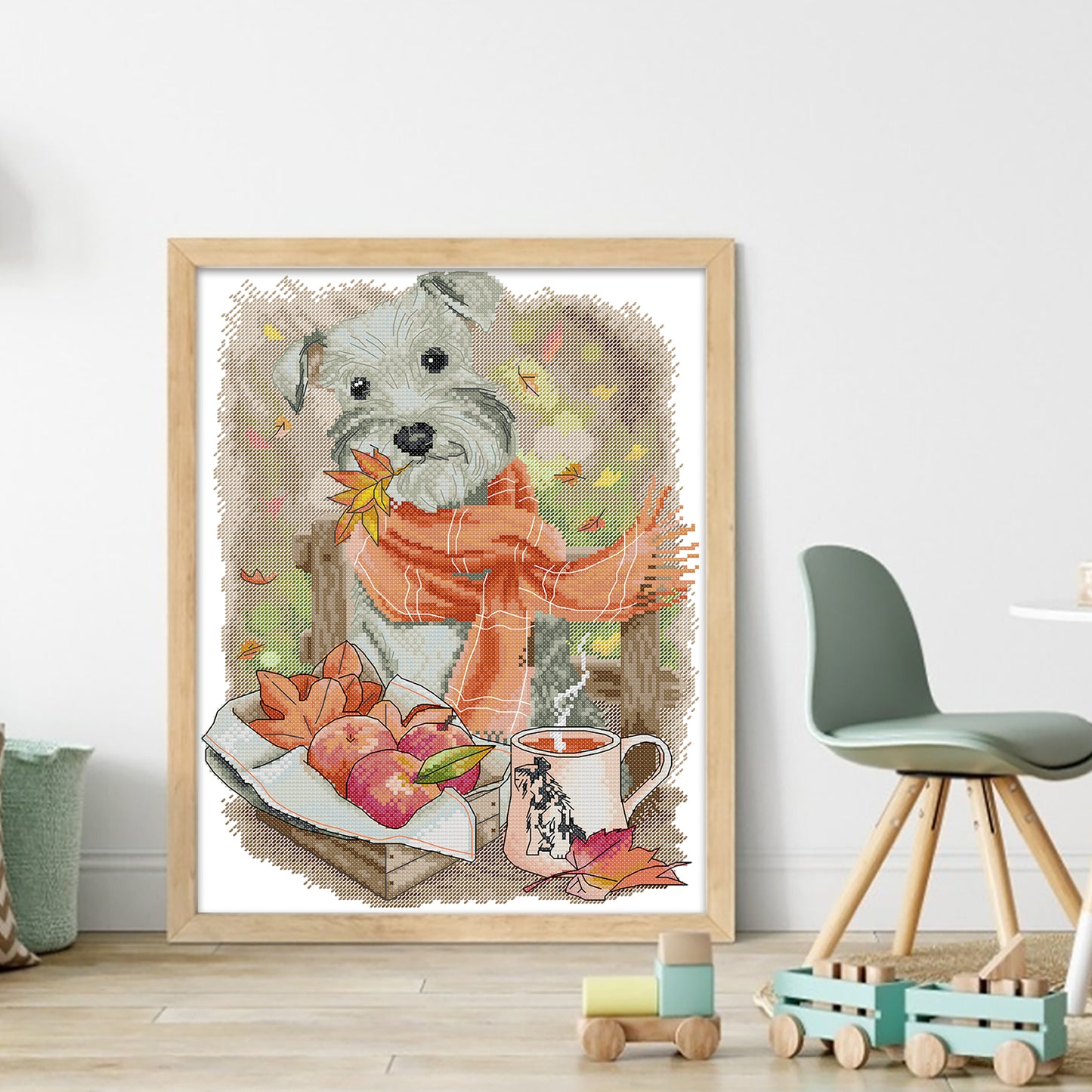 Schinagi - 14CT Stamped Cross Stitch 31*38CM(Joy Sunday)