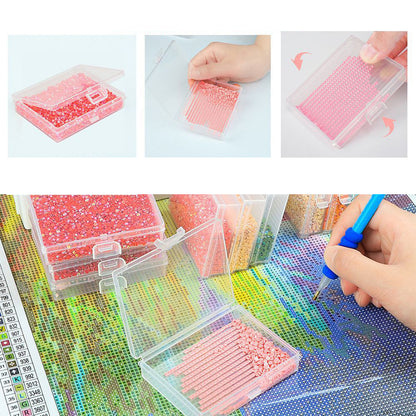 30pcs Diamond Painting Trays with Lids Diamond Art Storage Containers Trays