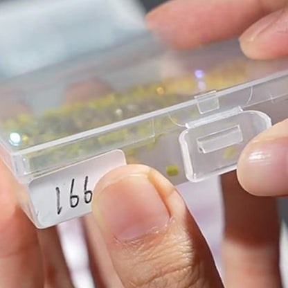 30pcs Diamond Painting Trays with Lids Diamond Art Storage Containers Trays