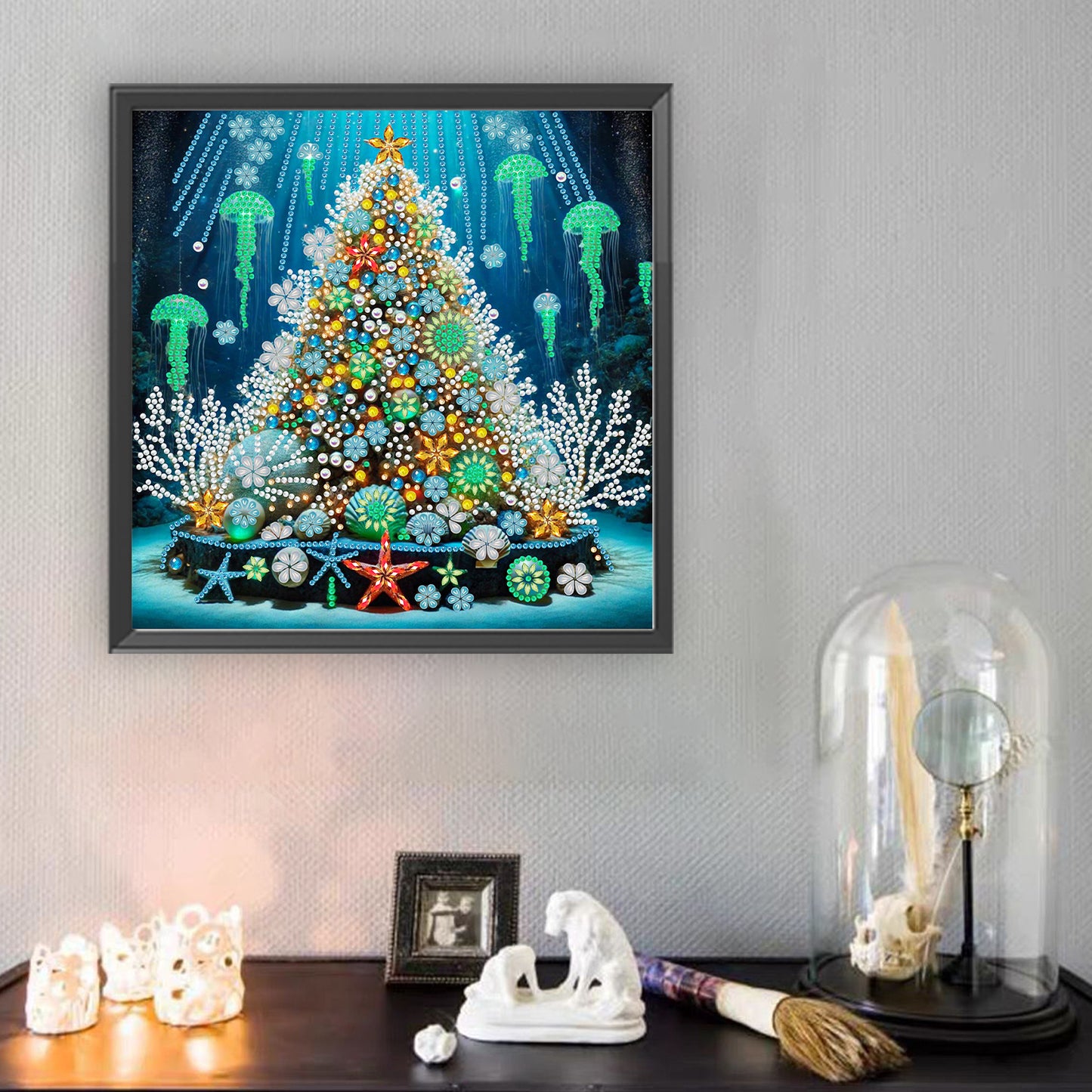 Christmas Tree - Special Shaped Drill Diamond Painting 30*30CM