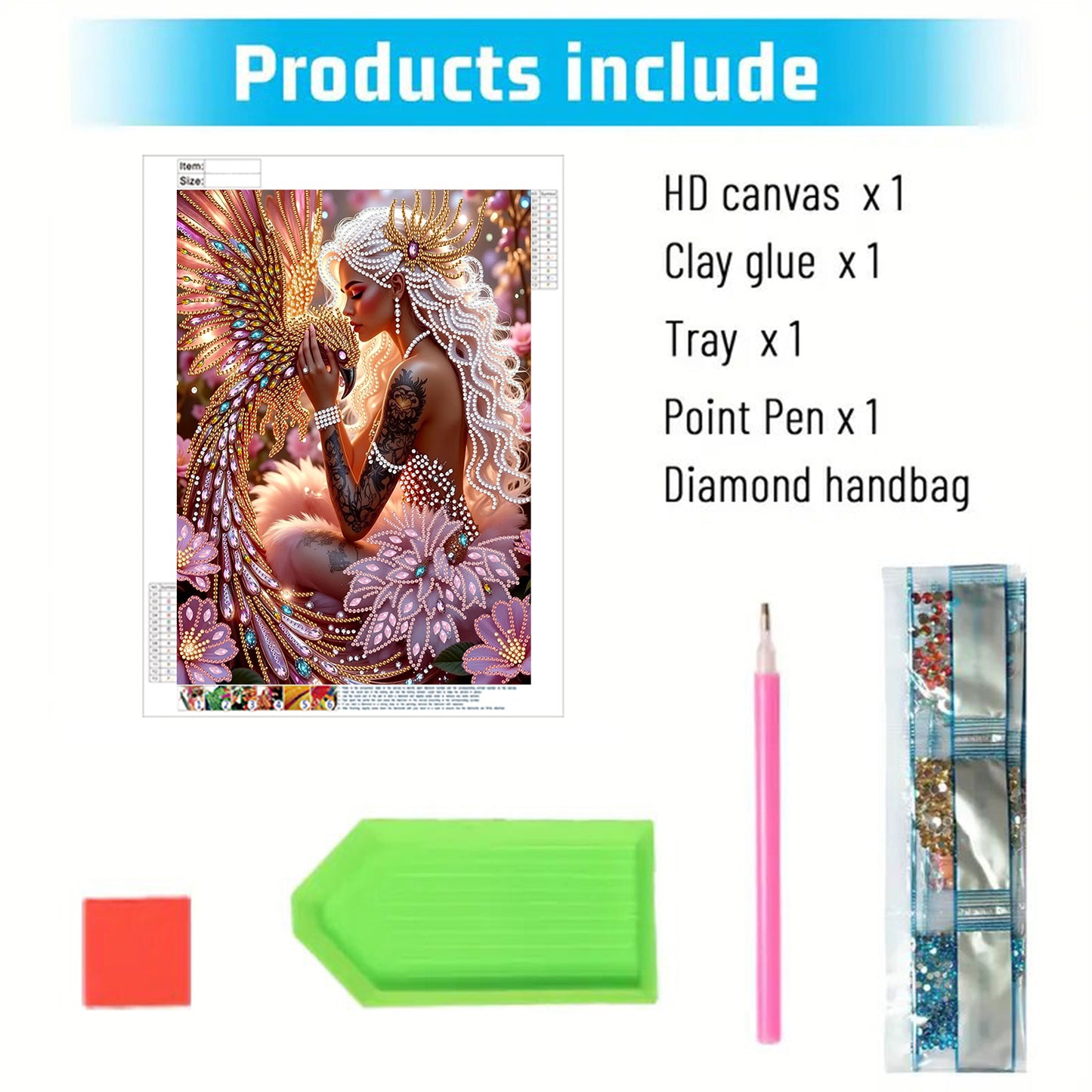 Forest Fairy Beauty - Special Shaped Drill Diamond Painting 30*40CM
