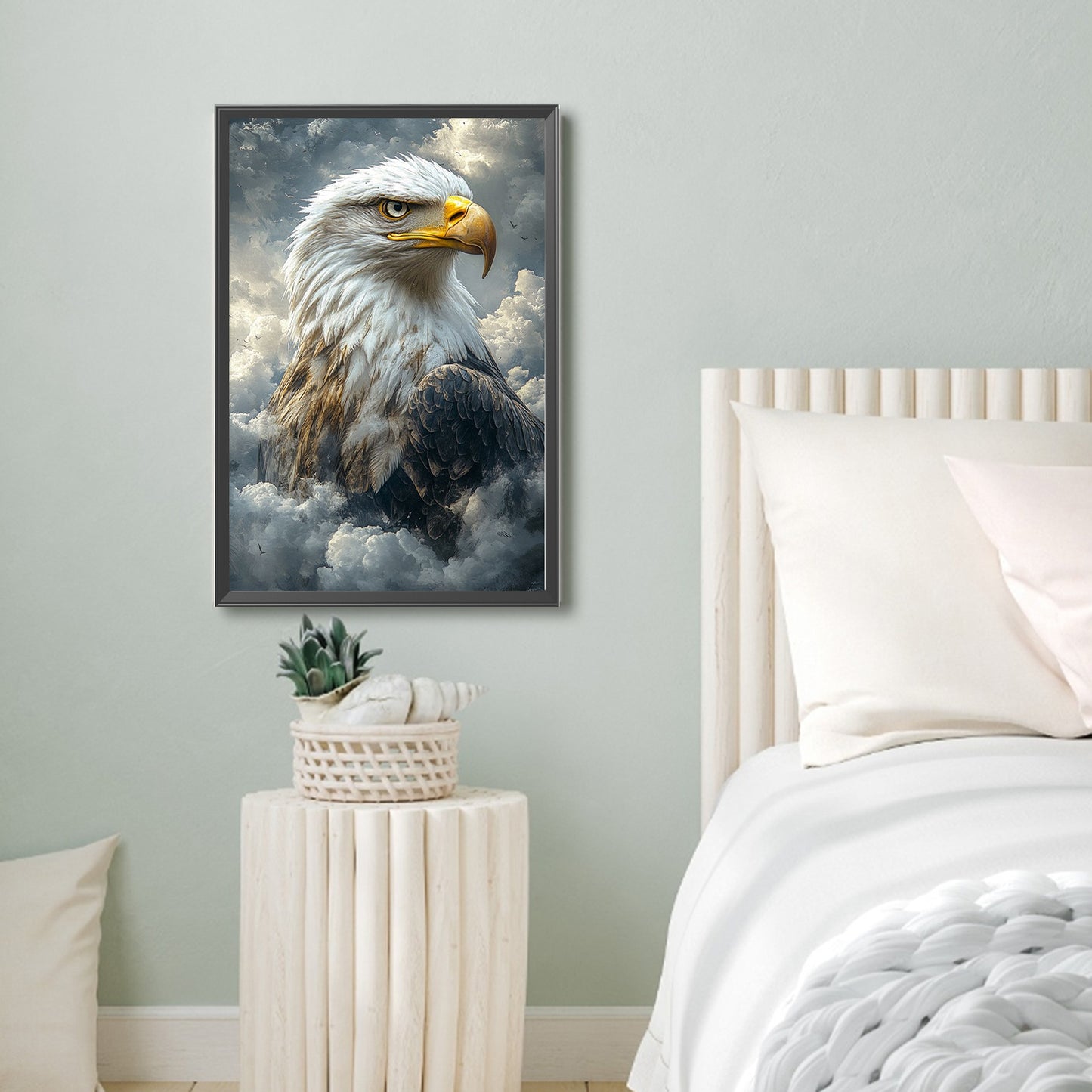 Eagle - Full Round Drill Diamond Painting 40*60CM