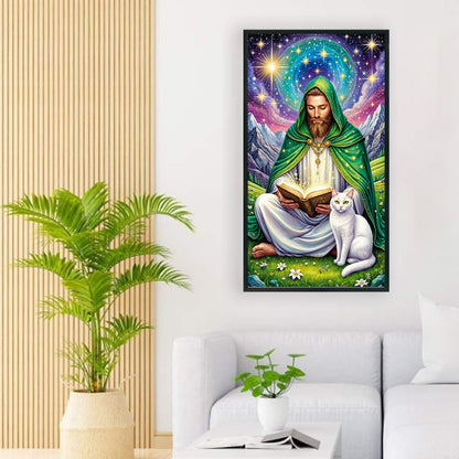Faith - Full Round Drill Diamond Painting 40*70CM