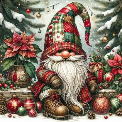 Christmas Elf - Full Square Drill Diamond Painting 40*40CM