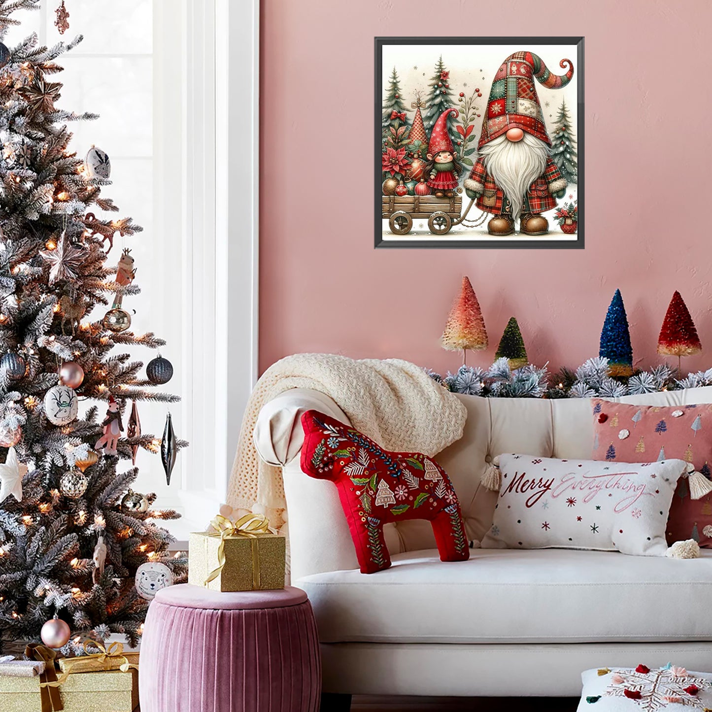 Christmas Elf - Full Square Drill Diamond Painting 40*40CM