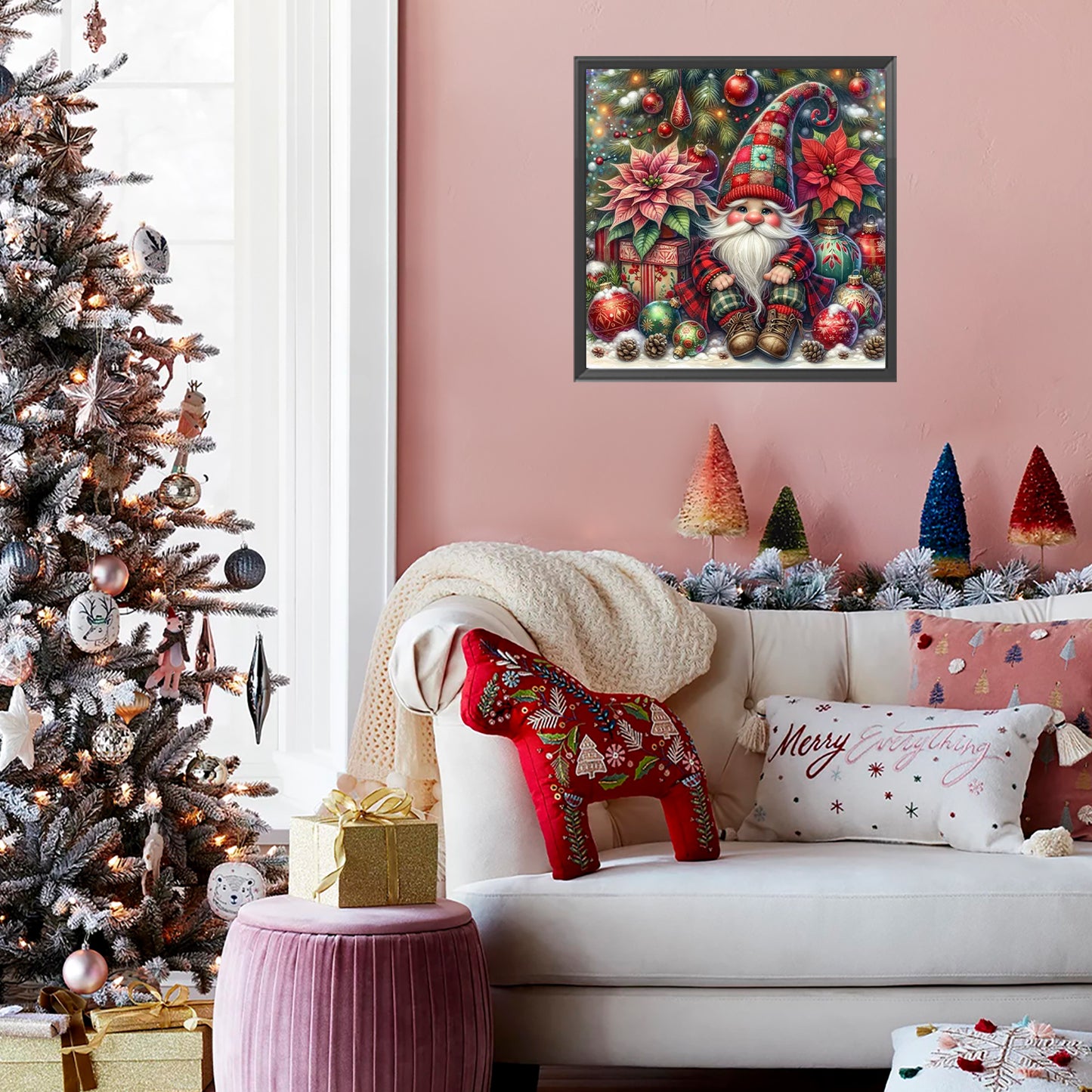 Christmas Elf - Full Square Drill Diamond Painting 40*40CM