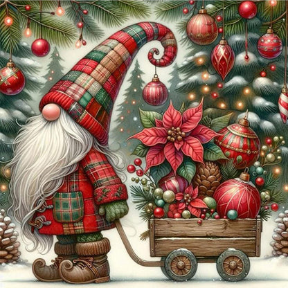 Christmas Elf - Full Square Drill Diamond Painting 40*40CM
