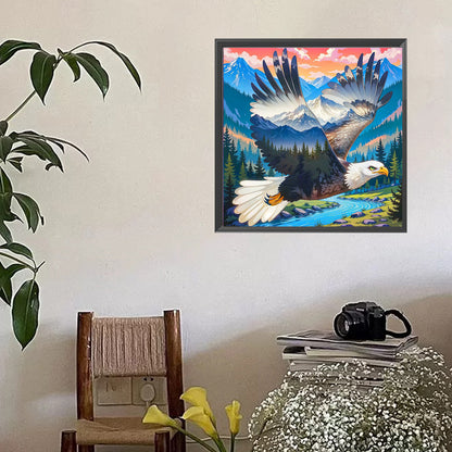 Eagle - Full Square Drill Diamond Painting 40*40CM