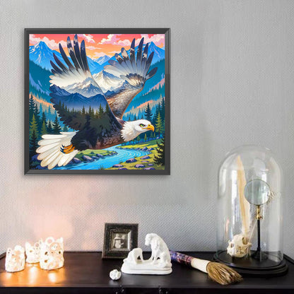 Eagle - Full Square Drill Diamond Painting 40*40CM
