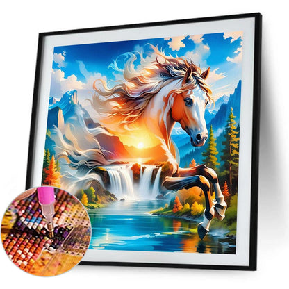 Horse - Full Square Drill Diamond Painting 40*40CM
