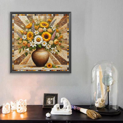 Sunflower - Full Square Drill Diamond Painting 40*40CM