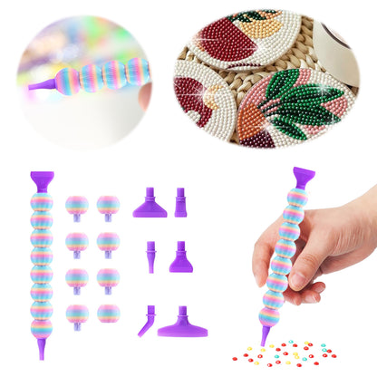 5D Diamond Painting Pen Kit Diamond Art Pen for DIY Diamond Art (Colorful)