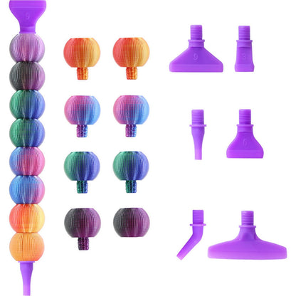 5D Diamond Painting Pen Kit Diamond Art Pen for DIY Diamond Art (4 Colors)