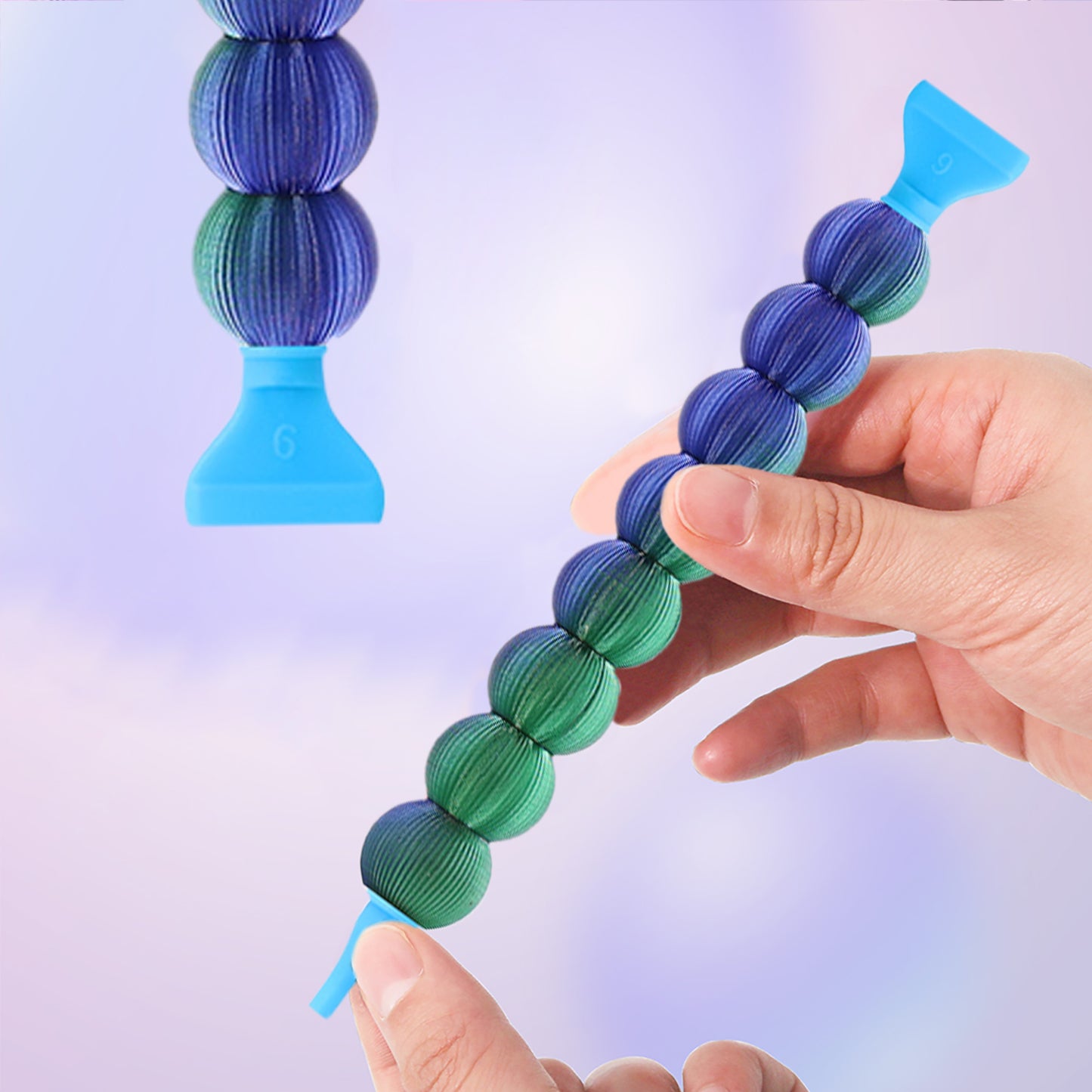 5D Diamond Painting Pen Kit Diamond Art Pen for DIY Diamond Art (Blue Green)