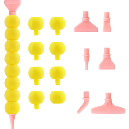 5D Diamond Painting Pen Kit Diamond Art Pen for DIY Diamond Art Tools (Yellow)