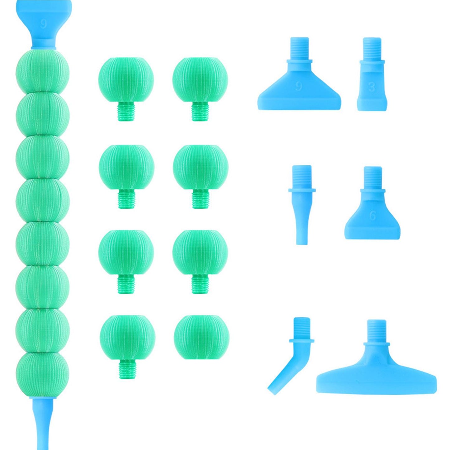 5D Diamond Painting Pen Kit Diamond Art Pen for DIY Diamond Art Tools (Green)