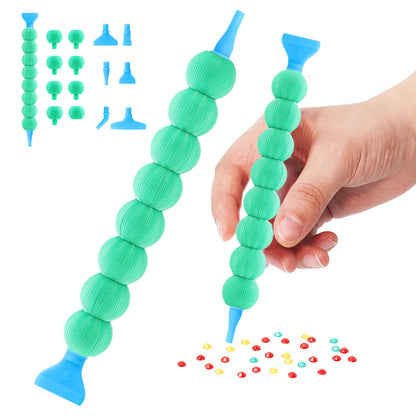 5D Diamond Painting Pen Kit Diamond Art Pen for DIY Diamond Art Tools (Green)