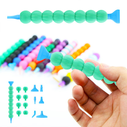 5D Diamond Painting Pen Kit Diamond Art Pen for DIY Diamond Art Tools (Green)